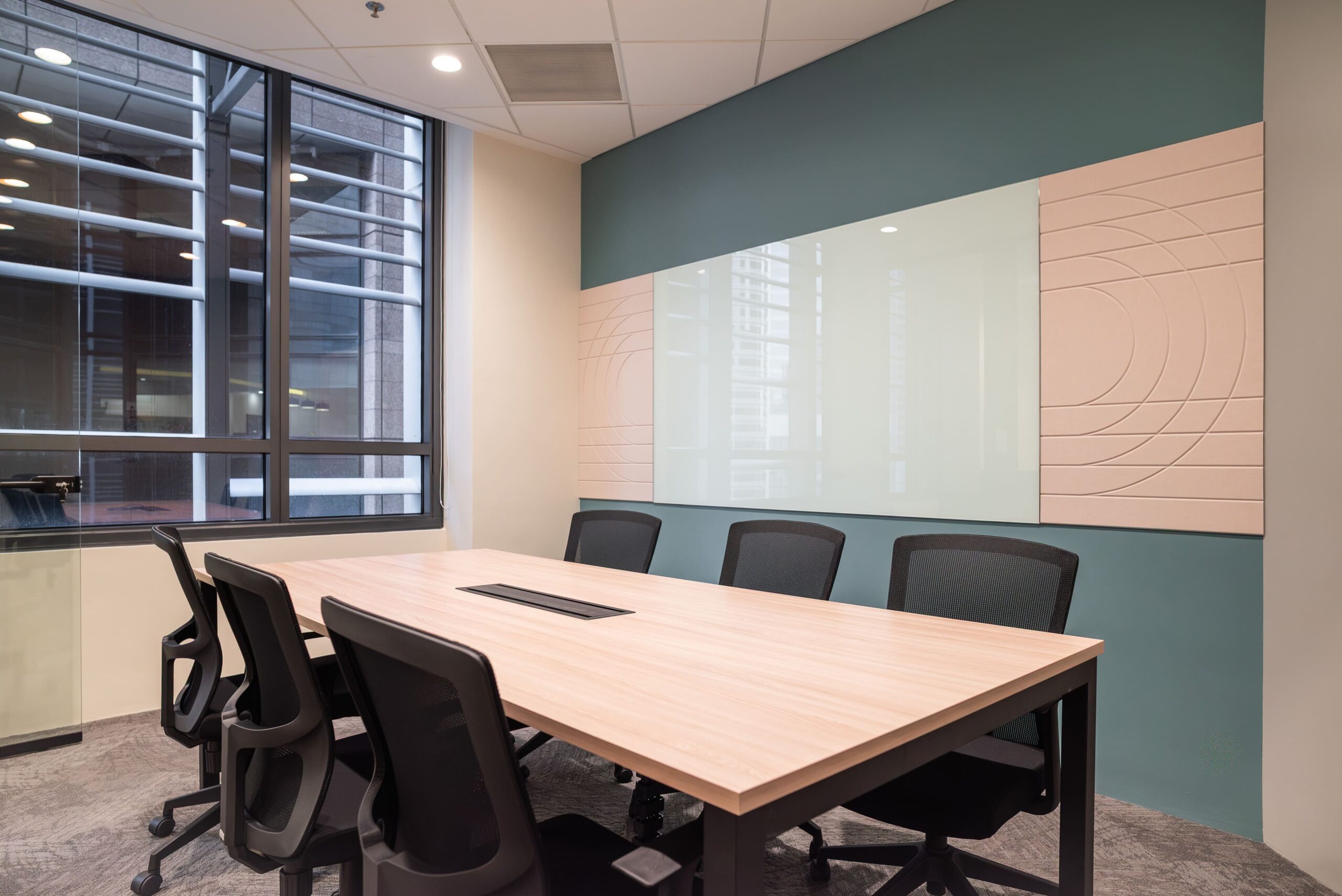 Interior Design for Fitted Office Singapore Meeting Room