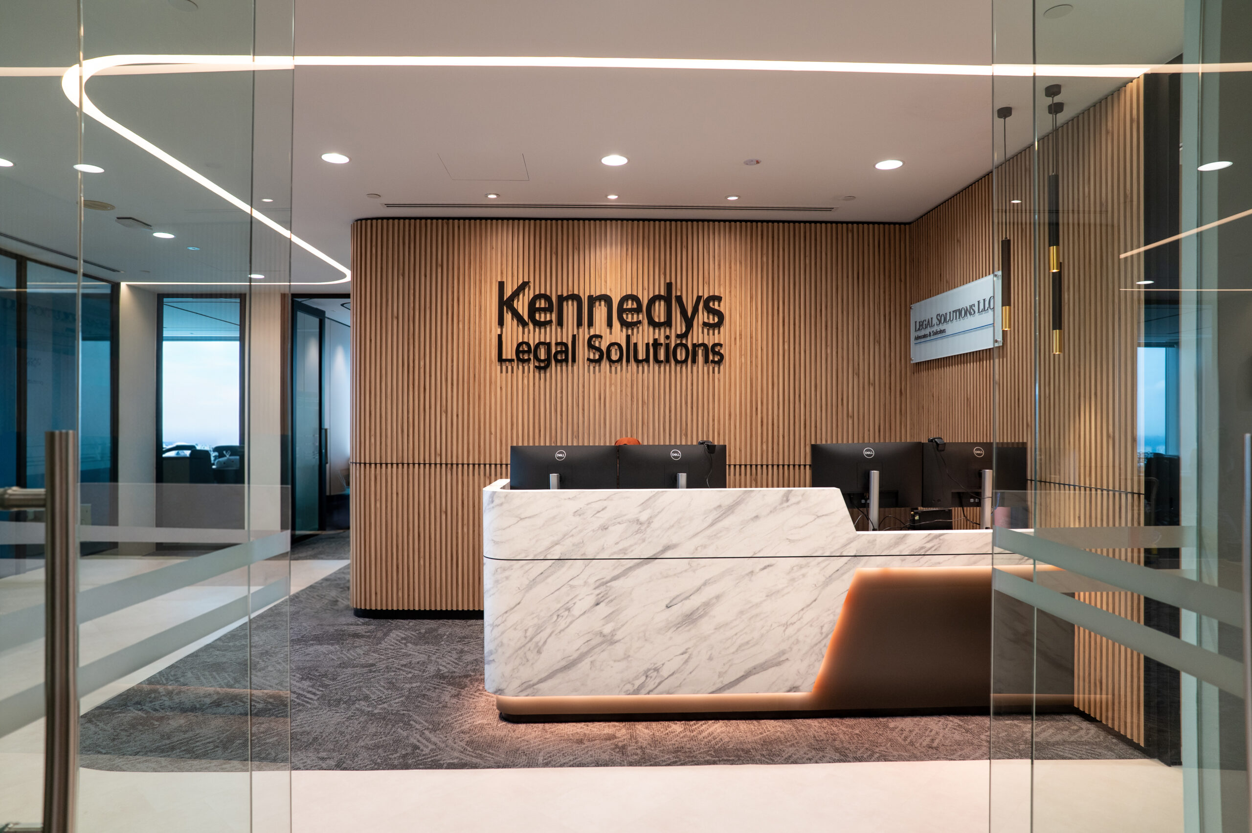 Interior Design for Offices in Singapore, Kennedys Legal Solutions Office, Commercial Interior Design