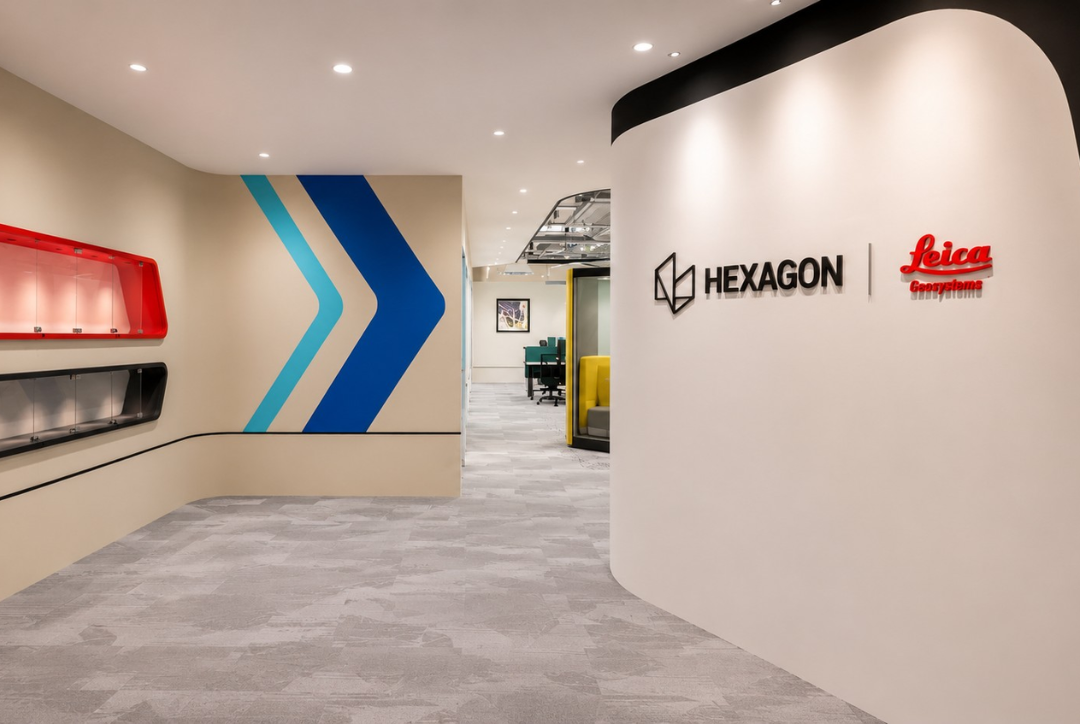 Leica Geosystems office interior design at Woodlands Sector Singapore